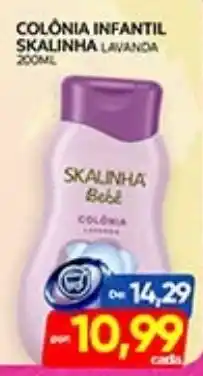 Novo Mix Colônia infantil skalinha lavanda oferta