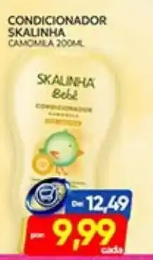 Novo Mix condicionador skalinha bebê camomila oferta