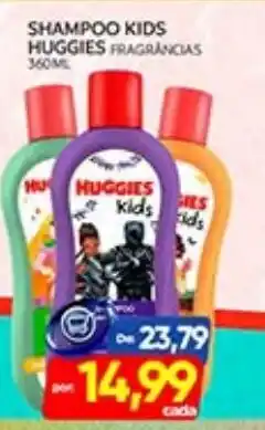 Novo Mix Shampoo kids huggies fragrâncias oferta