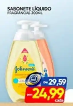 Novo Mix Sabonete líquido fragrâncias 200ml oferta
