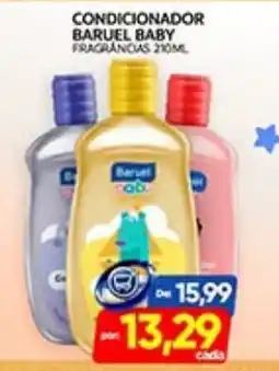 Novo Mix Condicionador baruel baby fragrancias 210ml oferta