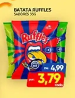 Novo Mix batata ruffles sabores oferta