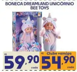 Supermercados Avenida Boneca dreamland unicórnio bee toys oferta