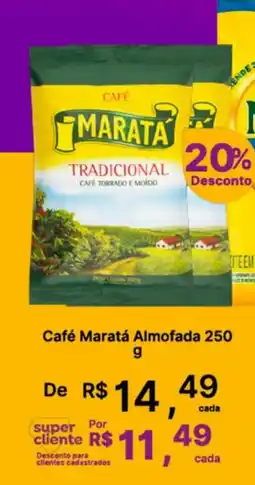 Super Lagoa Café maratá almofada oferta