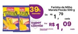 Super Lagoa Farinha de Milho Maratá Flocação oferta