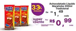 Super Lagoa Achocolatado Líquido Maratinho Tradicional oferta