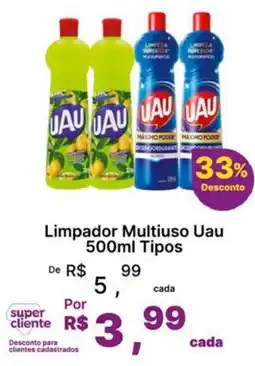 Super Lagoa Limpador Multiuso Uau oferta