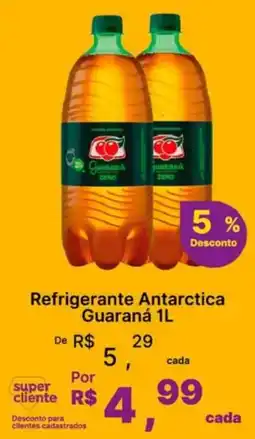 Super Lagoa Refrigerante Antarctica Guaraná oferta