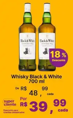 Super Lagoa Whisky Black & White oferta