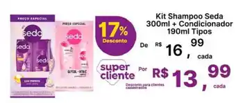 Kit Shampoo Seda