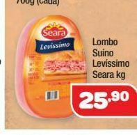 Costazul Supermercados Lombo suíno levíssimo seara kg oferta