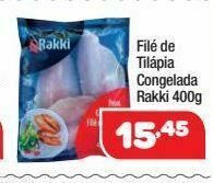 Costazul Supermercados Filé de tilápia congelada rakki 400g oferta