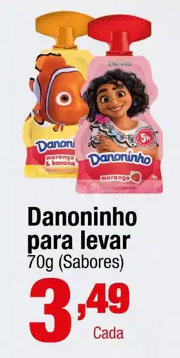 Santo Supermercados Danoninho para levar oferta