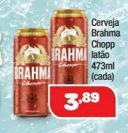 Costazul Supermercados Cerveja brahma chopp latão 473ml (cada) oferta