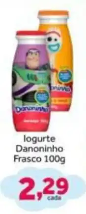 Shibata Supermercados logurte danoninho frasco oferta