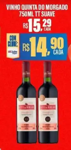 Carvalho Supermercado vinho quinta do morgado 750ml tt suave oferta