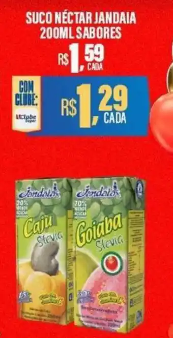 Sucos néctar jandaia sabores