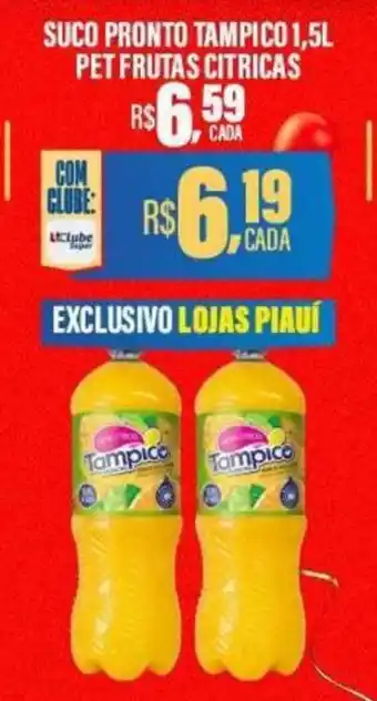 Sucro pronto tampico 1,5l pet frutas citricas