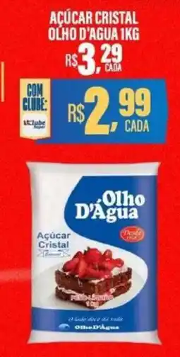 Carvalho Supermercado Açúcar Cristal Olho D'Água oferta