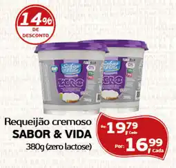 Cometa Supermercados Requeijão cremoso sabor & vida oferta