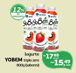 Cometa Supermercados logurte yobem triplo zero oferta