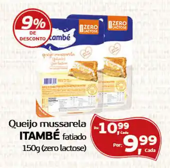 Cometa Supermercados Queijo mussarela itambé fatiado oferta