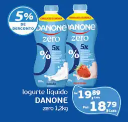 Cometa Supermercados logurte líquido danone zero oferta