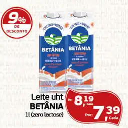 Cometa Supermercados Leite uht betânia oferta