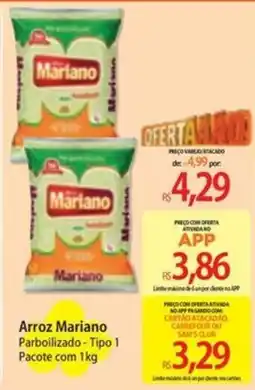 Atacadão Arroz mariano parboilizado tipo 1 oferta