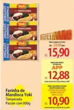 Atacadão Farinha de Mandioca Yoki Temperada oferta