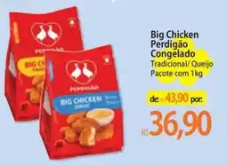 Atacadão Big Chicken Perdigão Congelado Tradicional/Queijo oferta