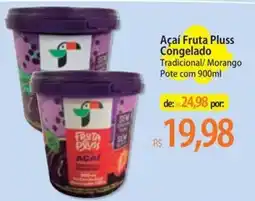 Atacadão Açaí Fruta Pluss Congelado Tradicional/ Morango oferta