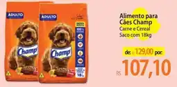 Atacadão Alimento para Cães Champ Carne e Cereal oferta