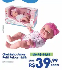 Casa Freitas Cheirinho Amor Petit Reborn Milk oferta