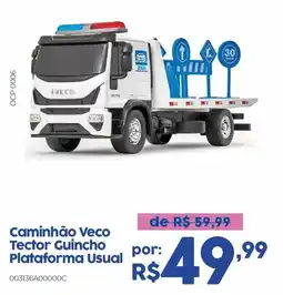 Casa Freitas Caminhão Veco Tector Guincho Plataforma Usual oferta