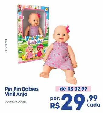 Pin Pin Babies Vinil Anjo