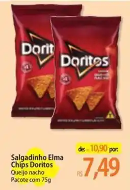 Atacadão Salgadinho Elma Chips Doritos Queijo nacho oferta