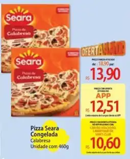 Atacadão Pizza seara congelada calabresa oferta