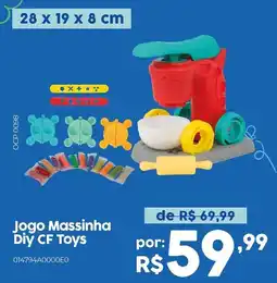 Casa Freitas Jogo Massinha Diy Cf Toys oferta