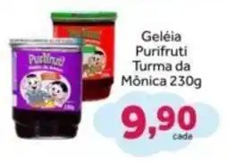 Shibata Supermercados Geléia Purifrut Turma da Mônica oferta