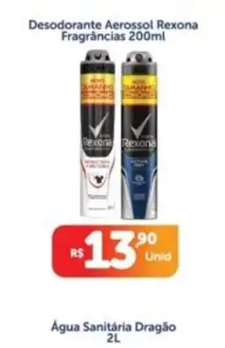 Atakarejo Desodorante Aerossol Rexona Fragrâncias oferta