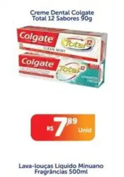 Atakarejo Creme Dental Colgate Total 12 Sabores oferta
