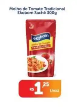 Atakarejo Molho de Tomate Tradicional Ekobom Sachê oferta