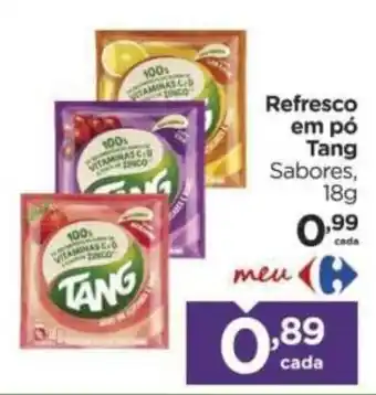 Carrefour Refresco em pó Tang Sabores oferta