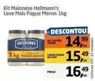 Tenda Atacado Hellmann's - kit maionese leve mais pague menos oferta