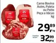 Tenda Atacado Montana - carne bovina acém, paleta ou peito peça a vácuo oferta