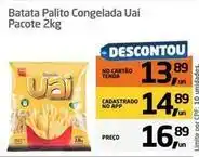 Tenda Atacado Uai - batata palito congelada oferta