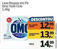 Omo - lava-roupas em pó todo ciclo