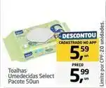 Tenda Atacado Select - toalhas umedecidas oferta