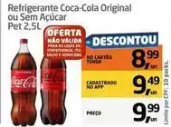 Tenda Atacado Coca-cola - refrigerante original ou sem açúcar oferta